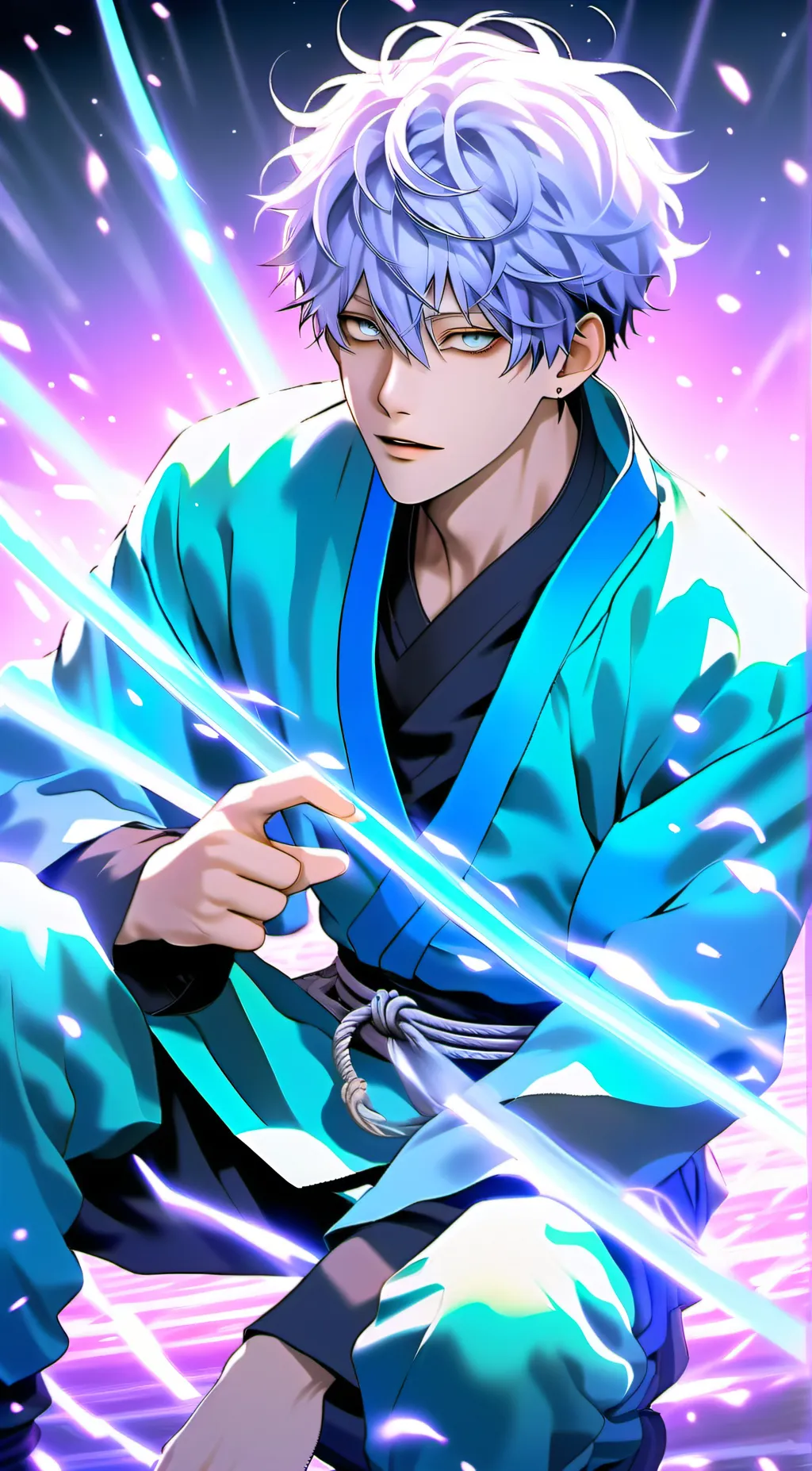 ai character: gojo friend background