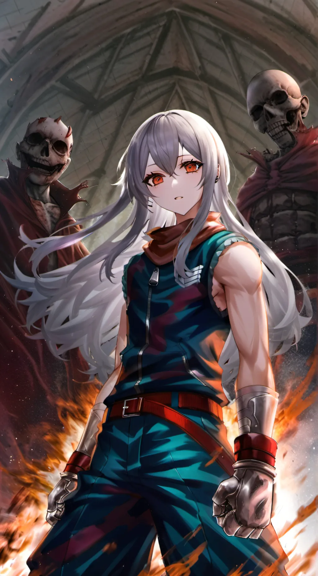 ai character: mha background