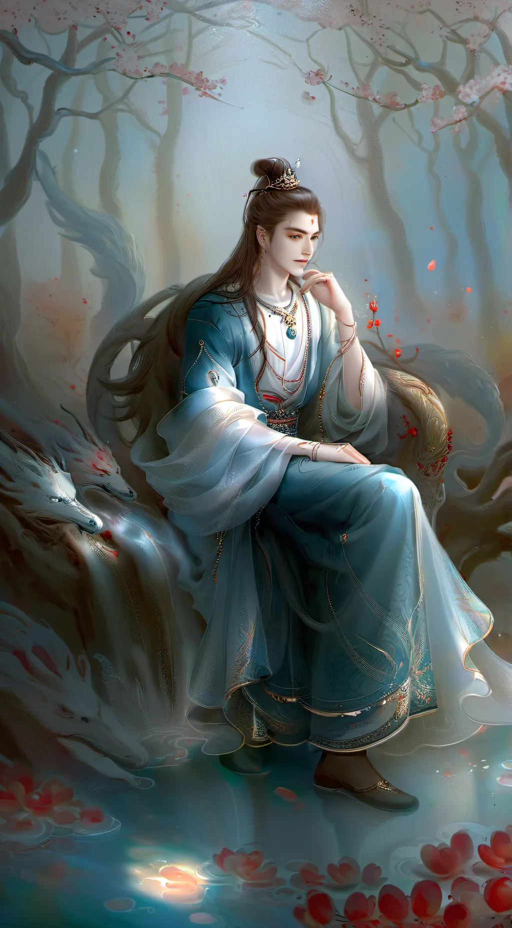 ai character: levi  background