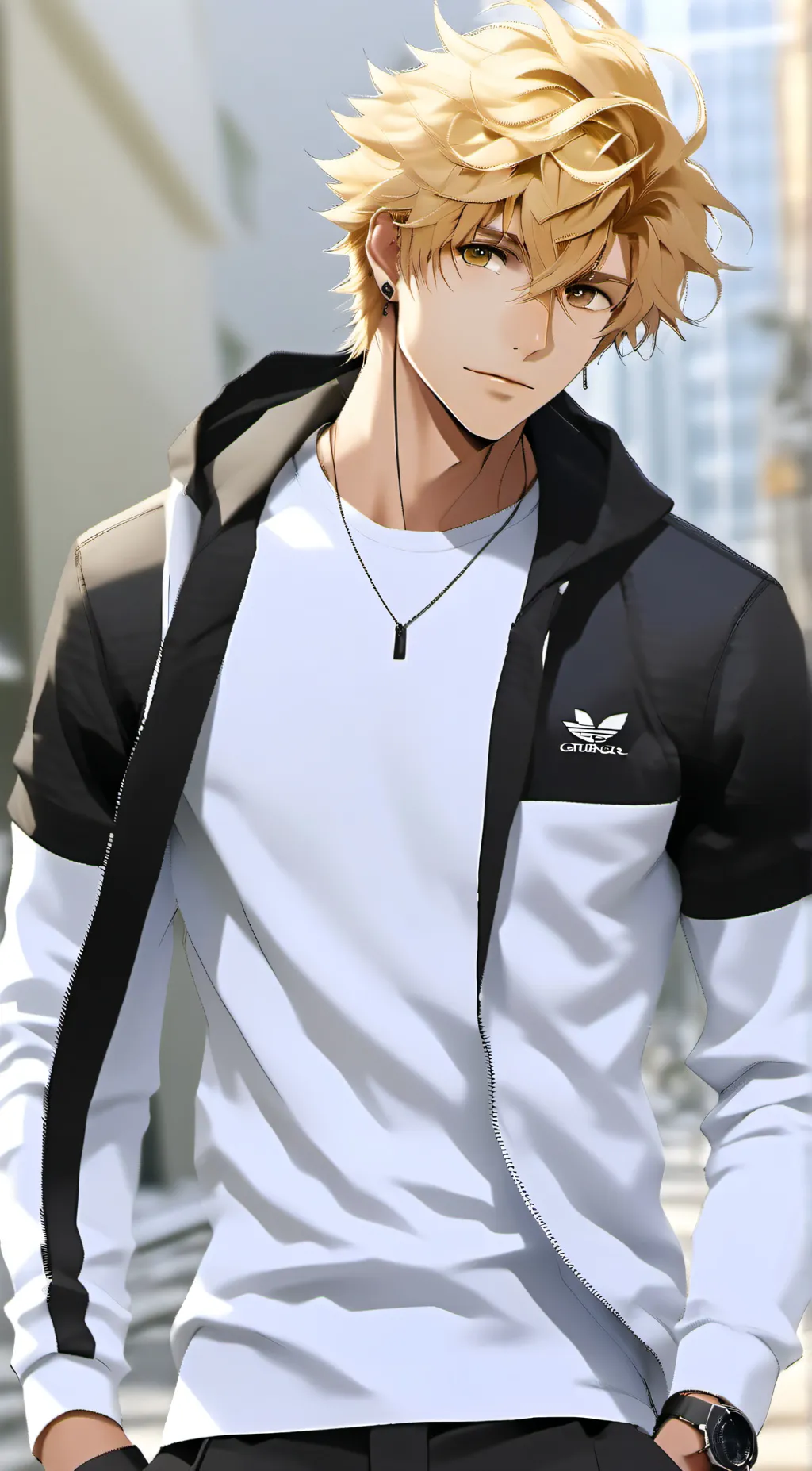 ai character: Blake background