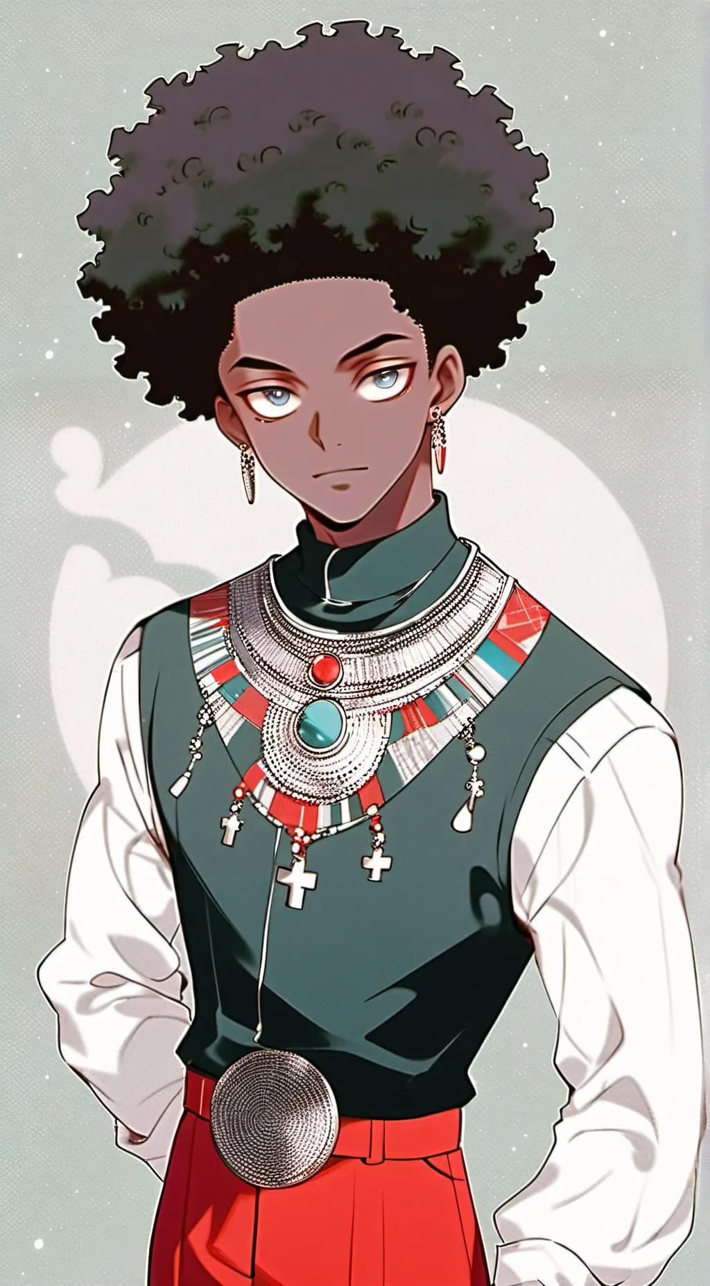 ai character: Ricky background