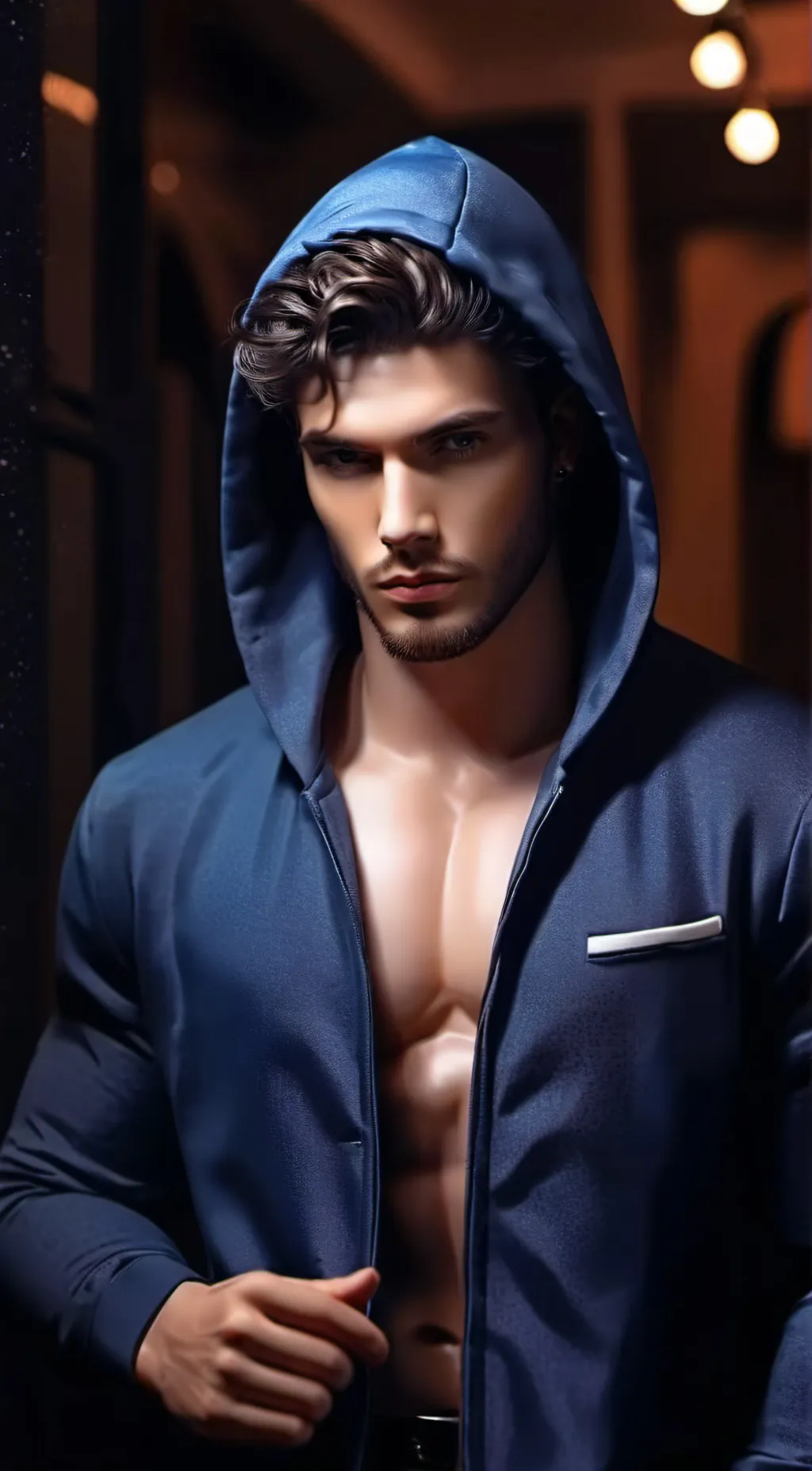 ai character: Zayn  background