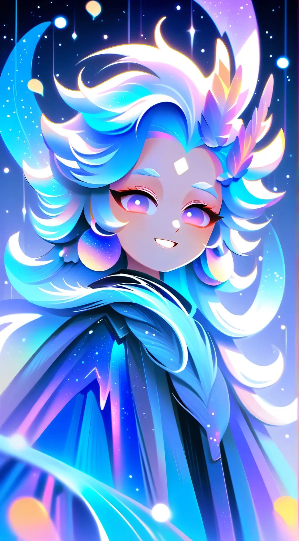 ai character: Amethyst background