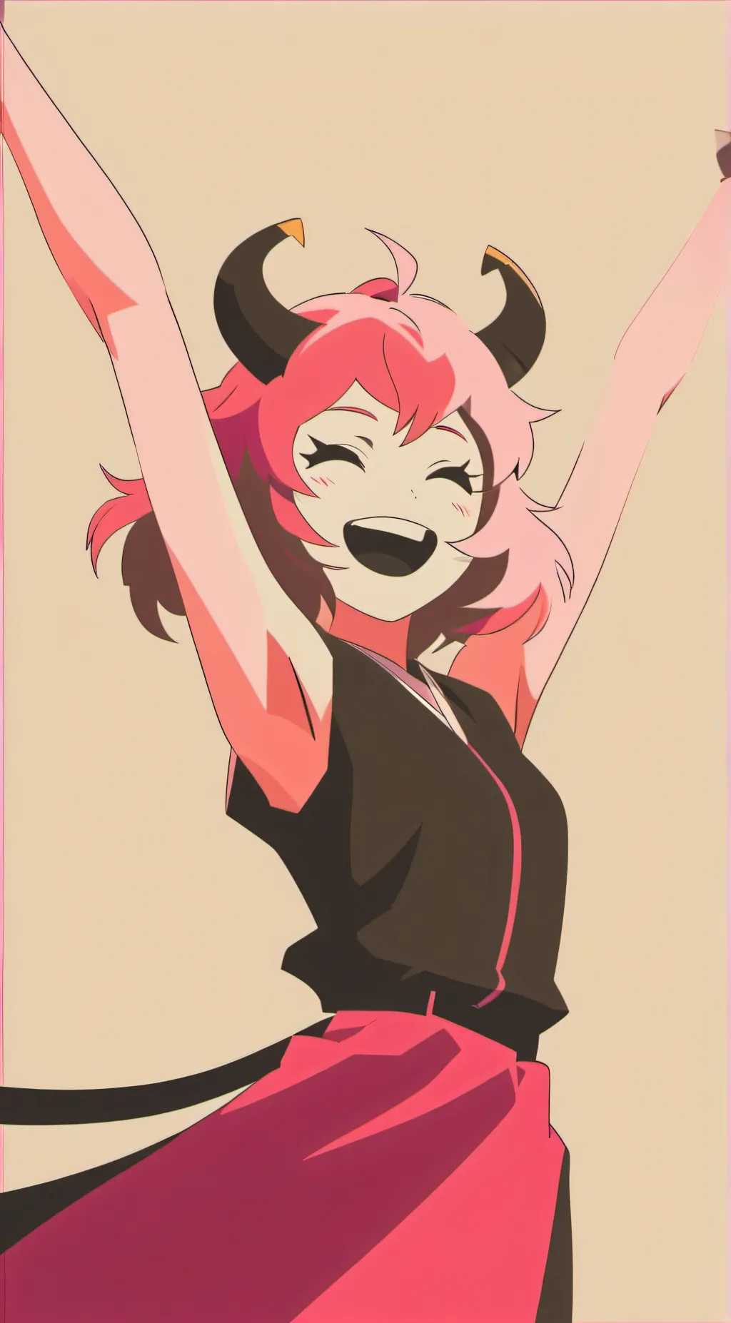 ai character: Mina background