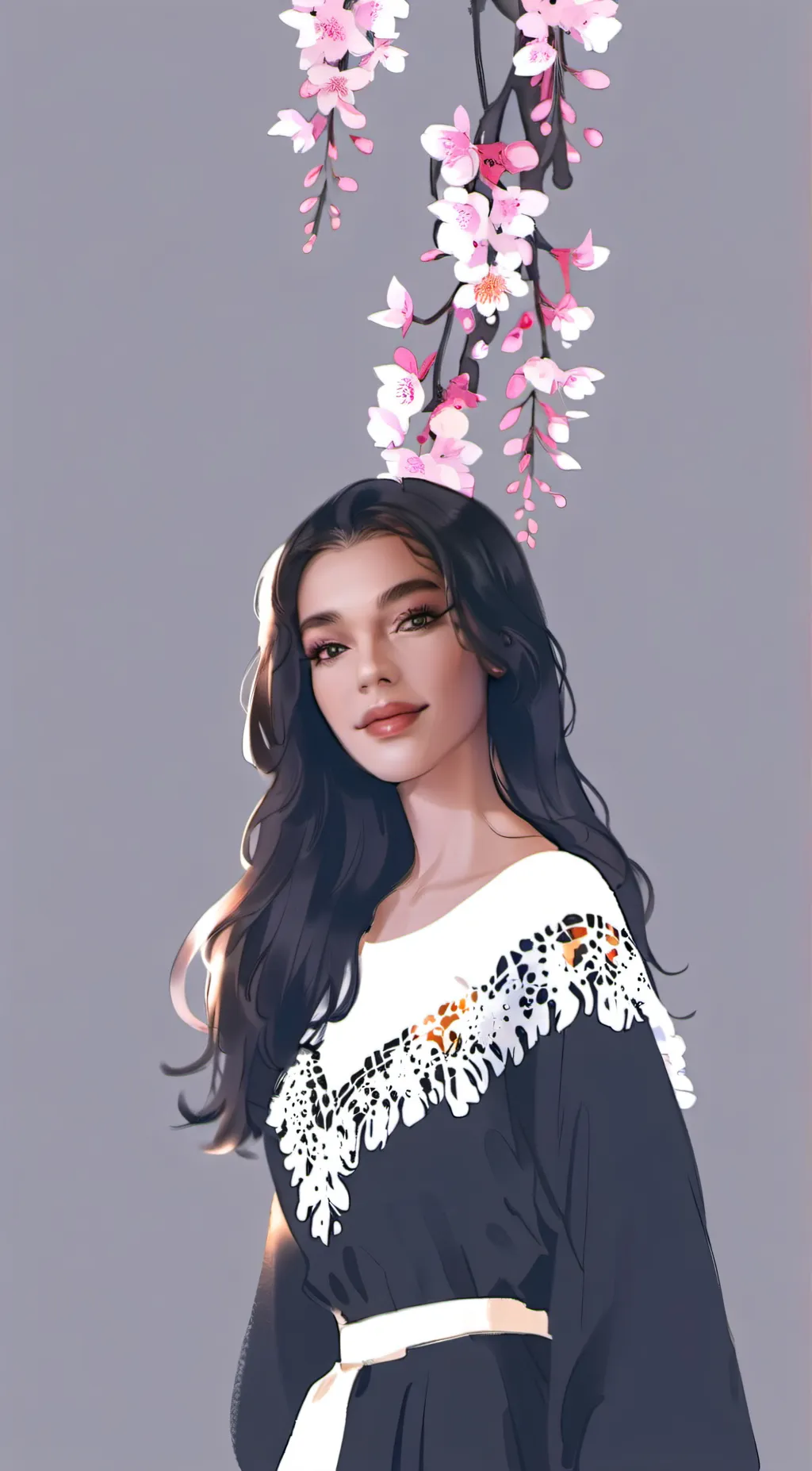 ai character: Domino McKnight  background
