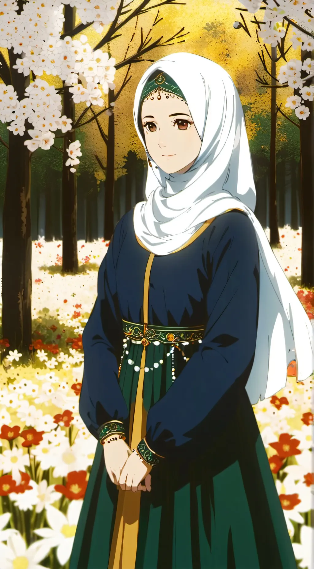 ai character: mha x Muslimschool background