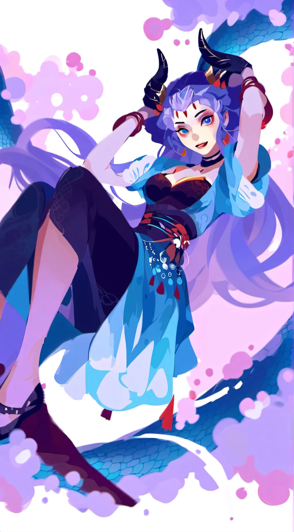 ai character: glory background