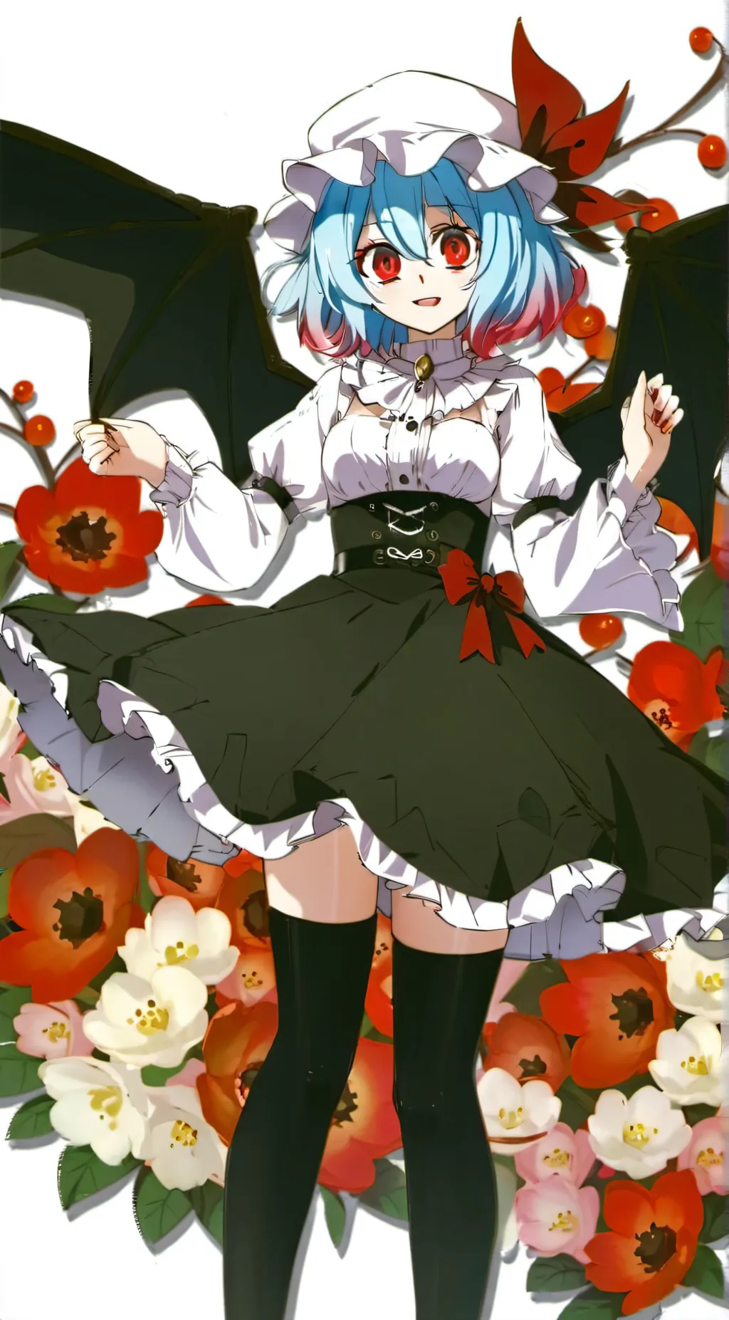 ai character: Kkhta Remilia  background