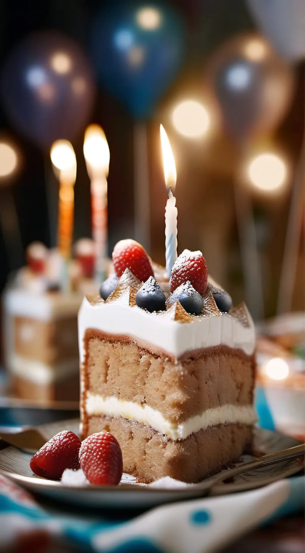 ai character: Birthday Notice background