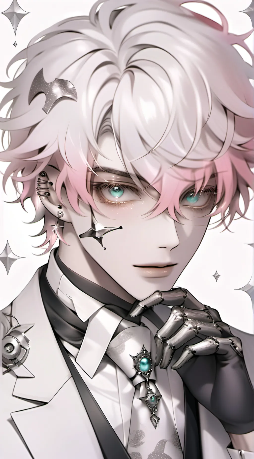 ai character: Art background