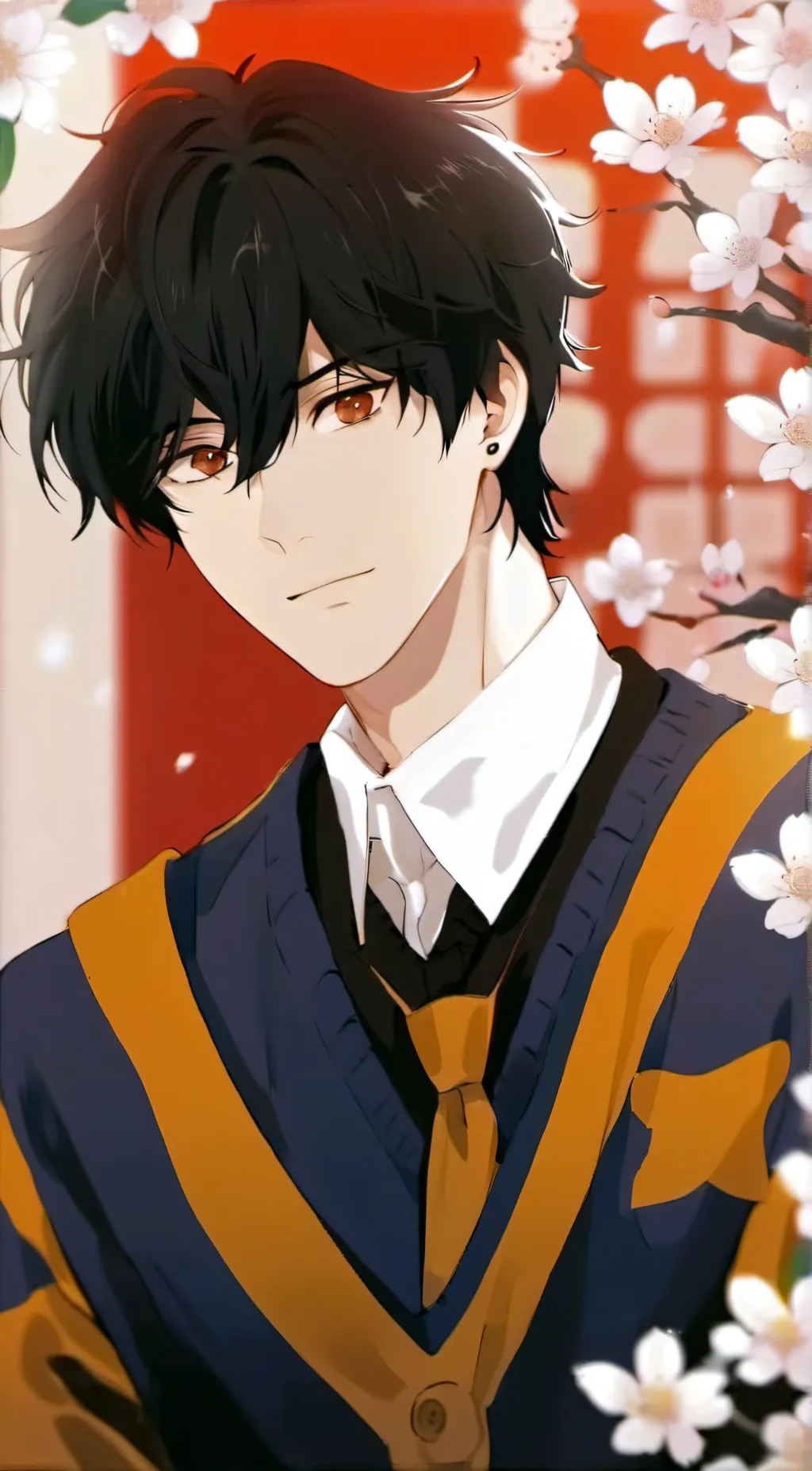ai character: Aaron  background