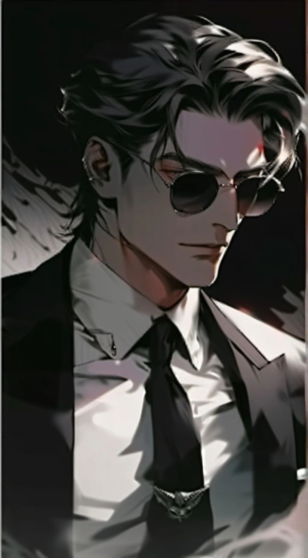 ai character: Sebastian  background