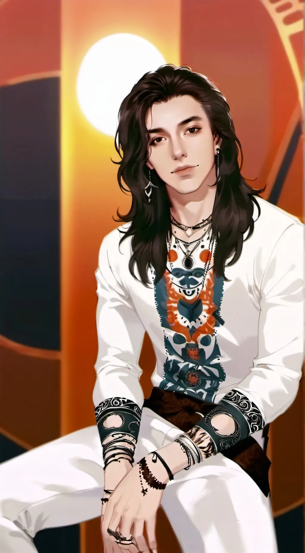 ai character: Ronnie  background