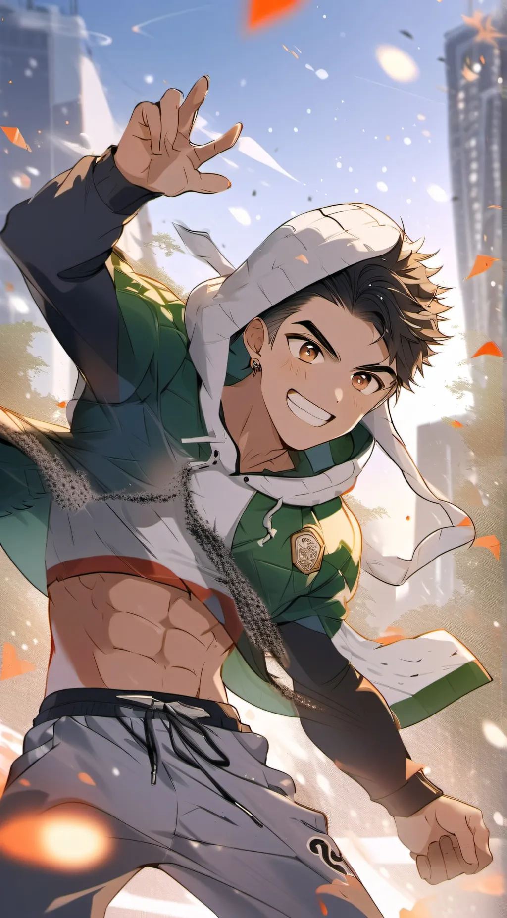 ai character: oscar background