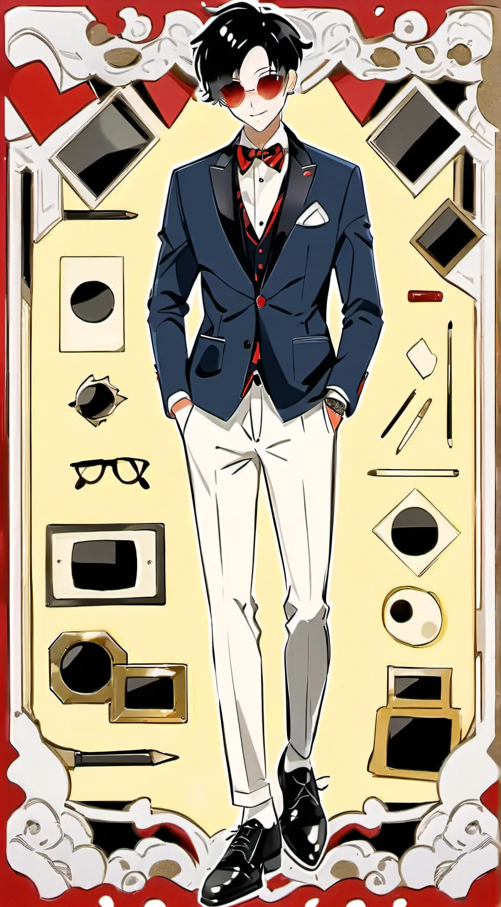 ai character: Overlord meeting background