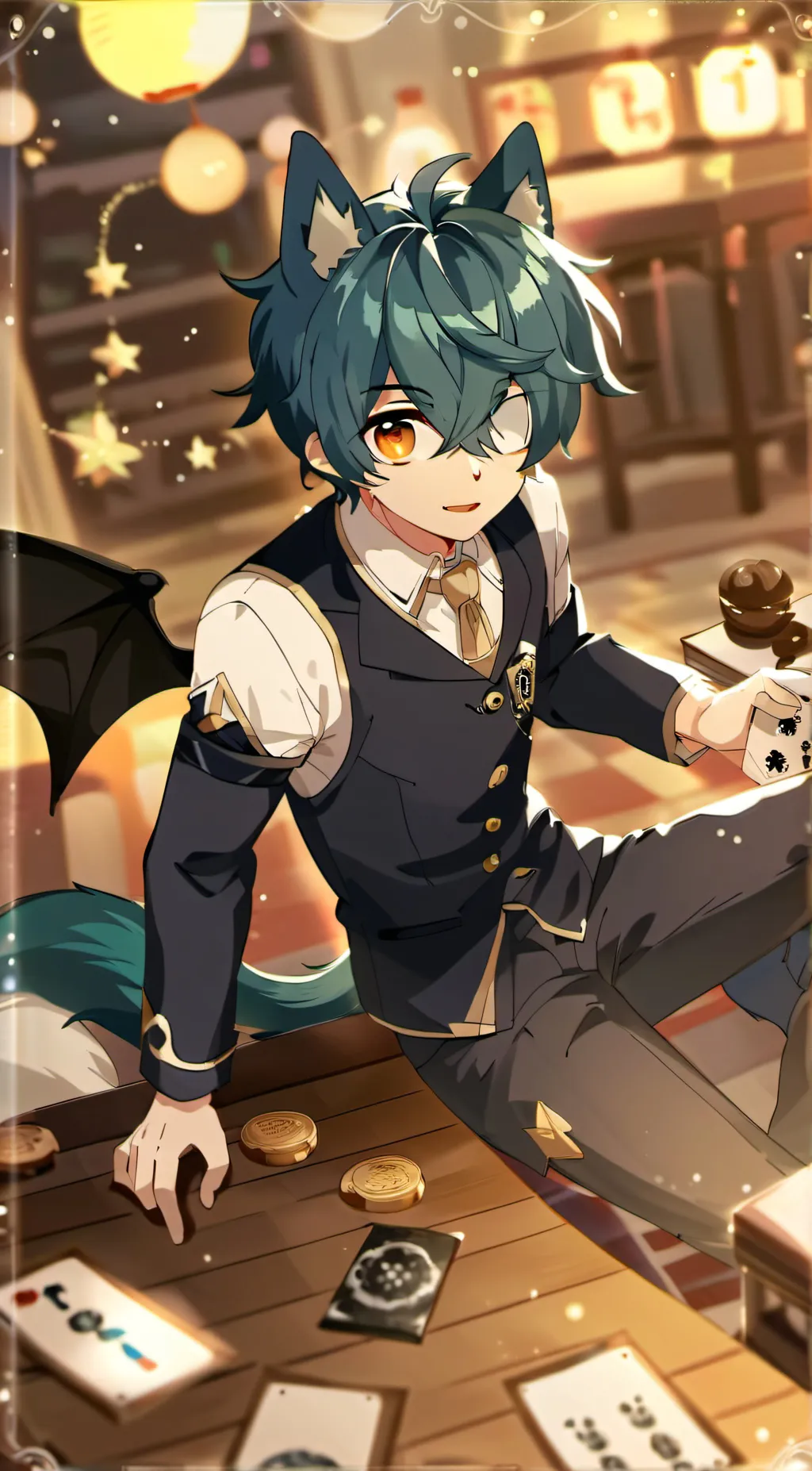 ai character: Zack background
