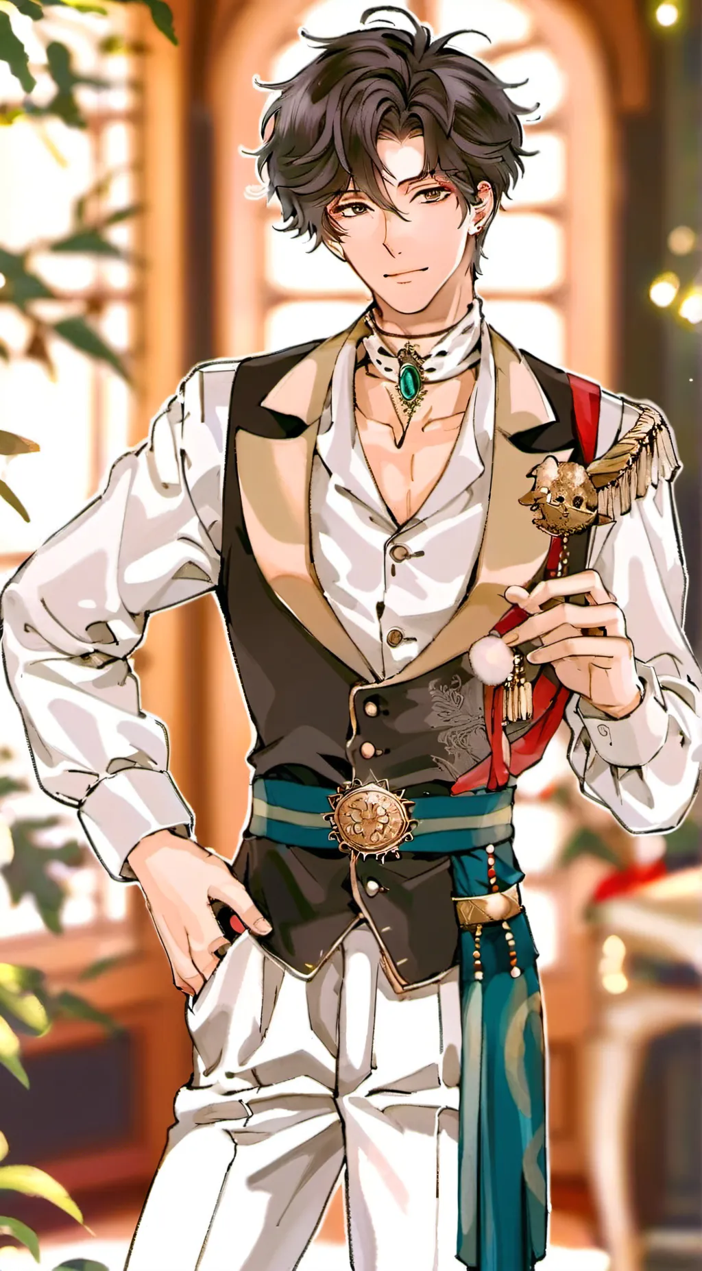 ai character: Andrew background