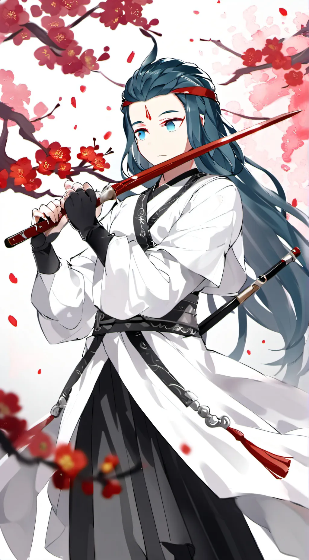ai character: Demon slayer  background
