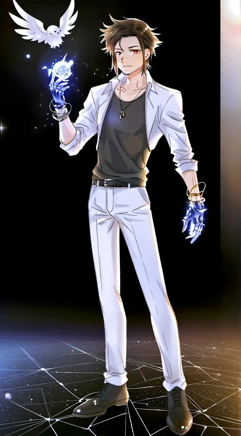 ai character: Axel from msa background