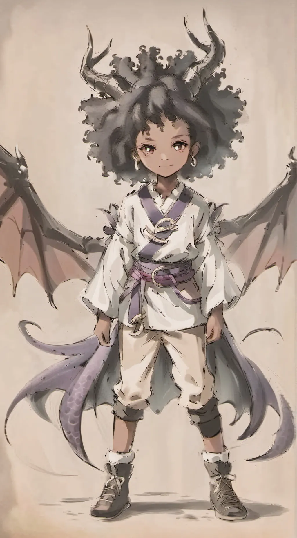 ai character: Mha fantasy Au  background