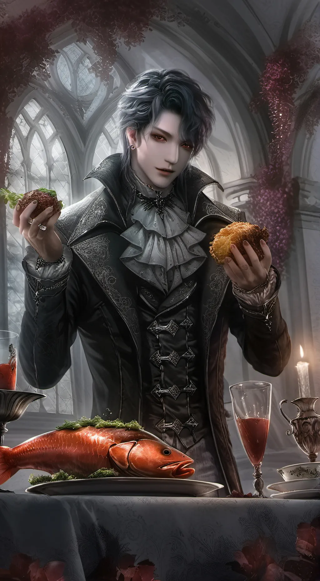ai character: Louis background