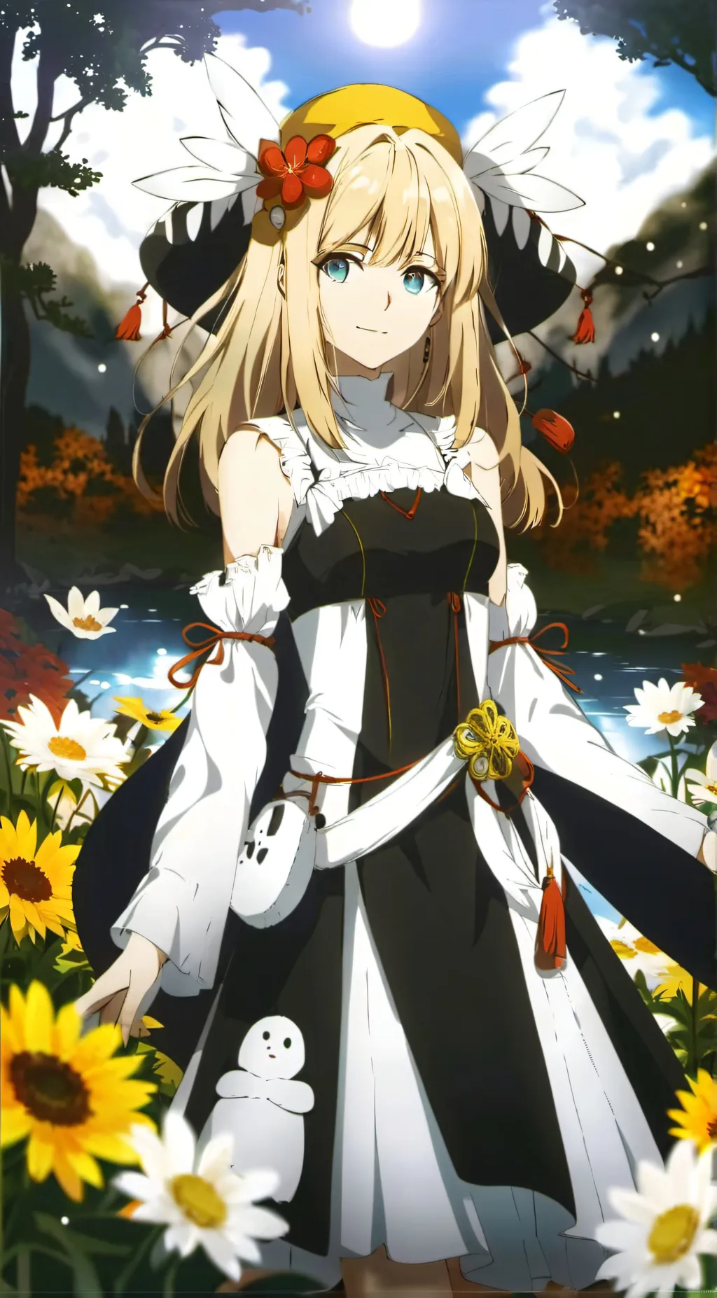 ai character: Savanna background