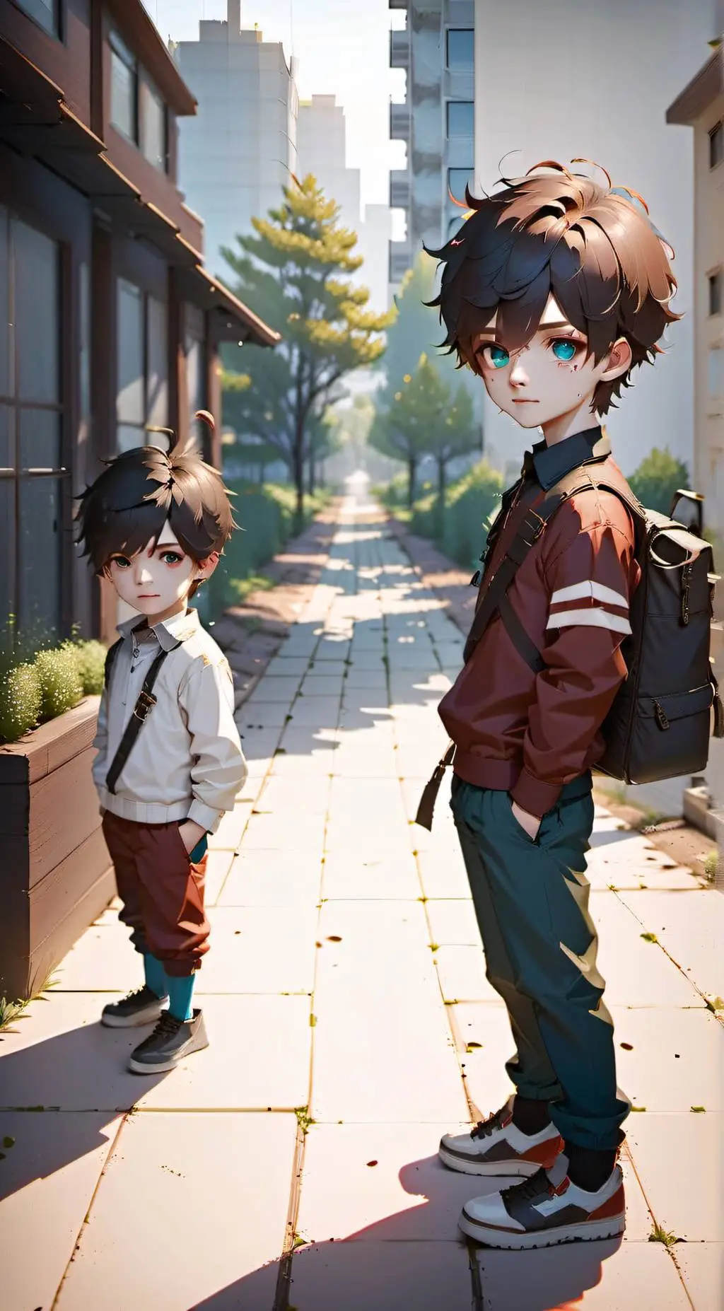 ai character: classic slim4 background