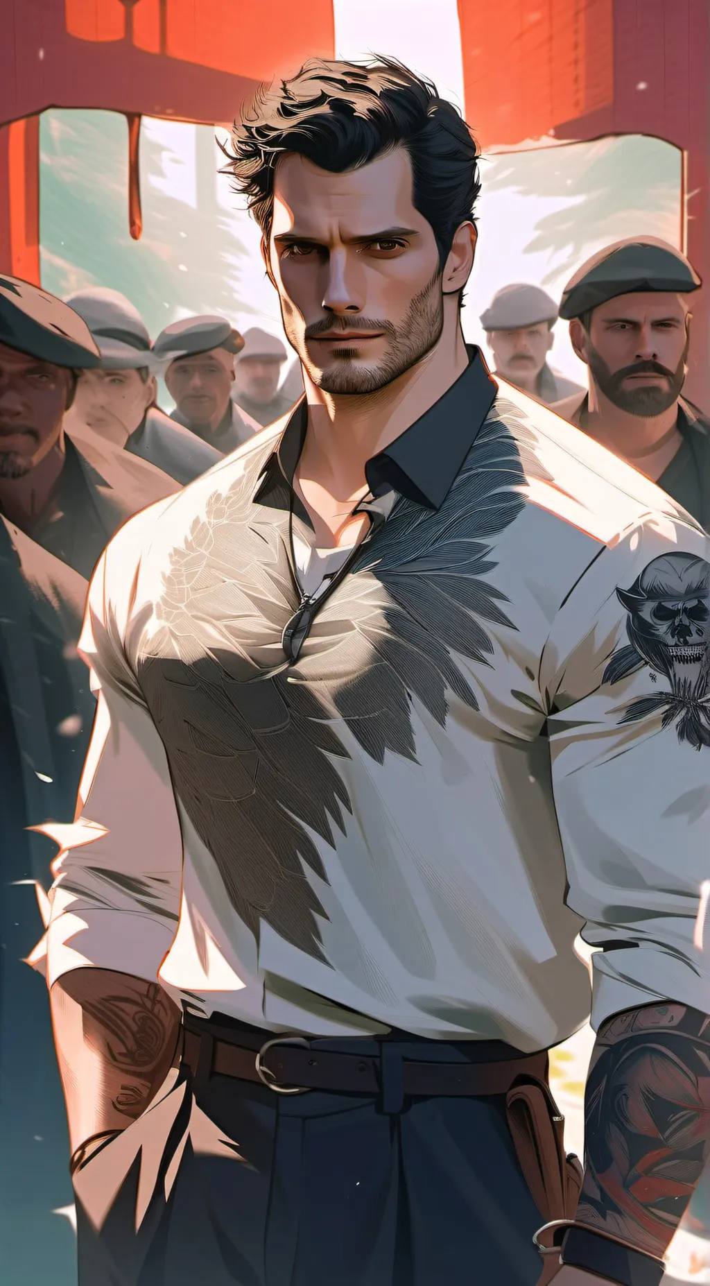 ai character: Inyan  background
