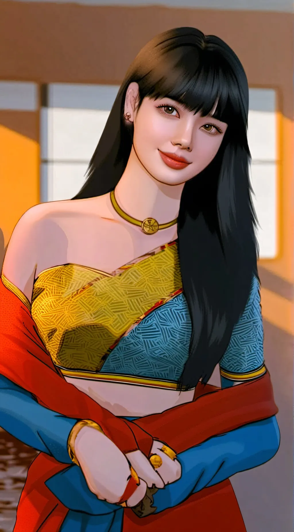 ai character: lisa background