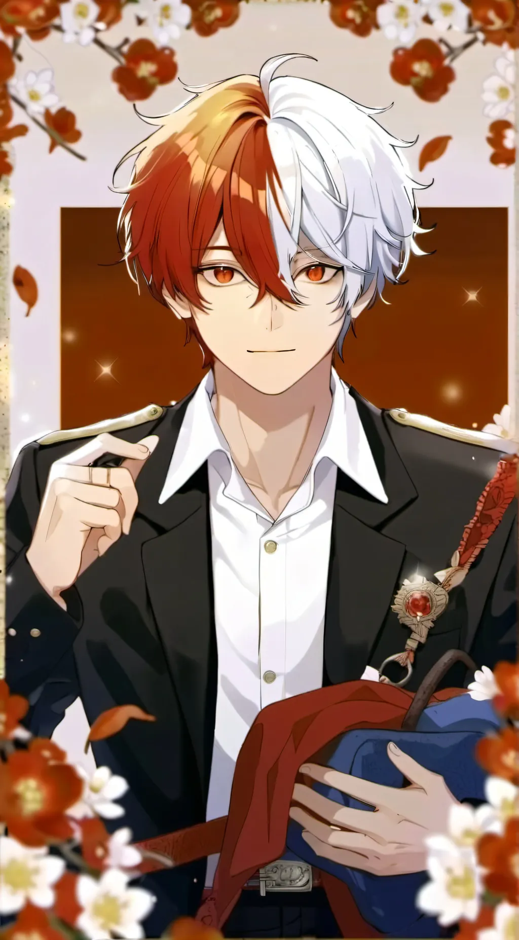 ai character: Todoroki😅😅😅 background