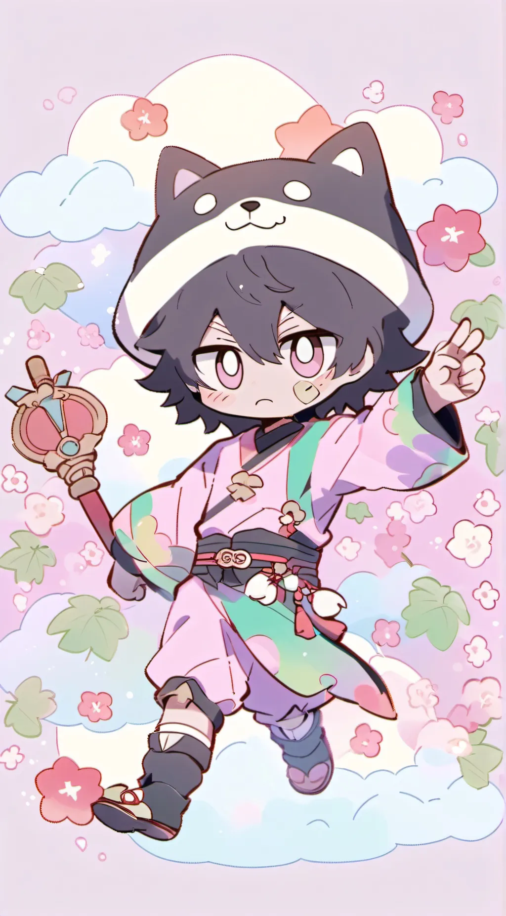 ai character: mha background