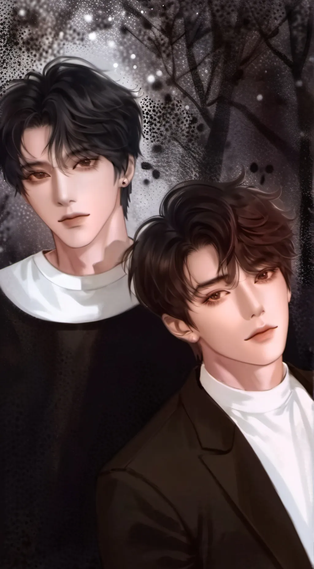 ai character: Zay & Kayden background