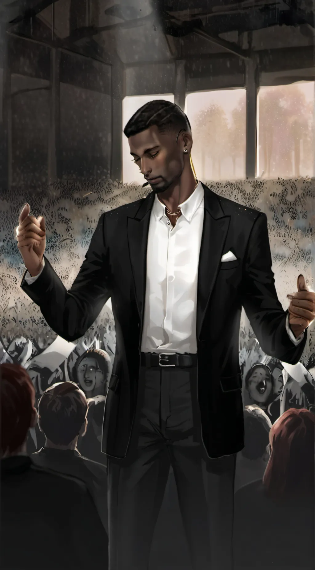ai character: Mr 007 background