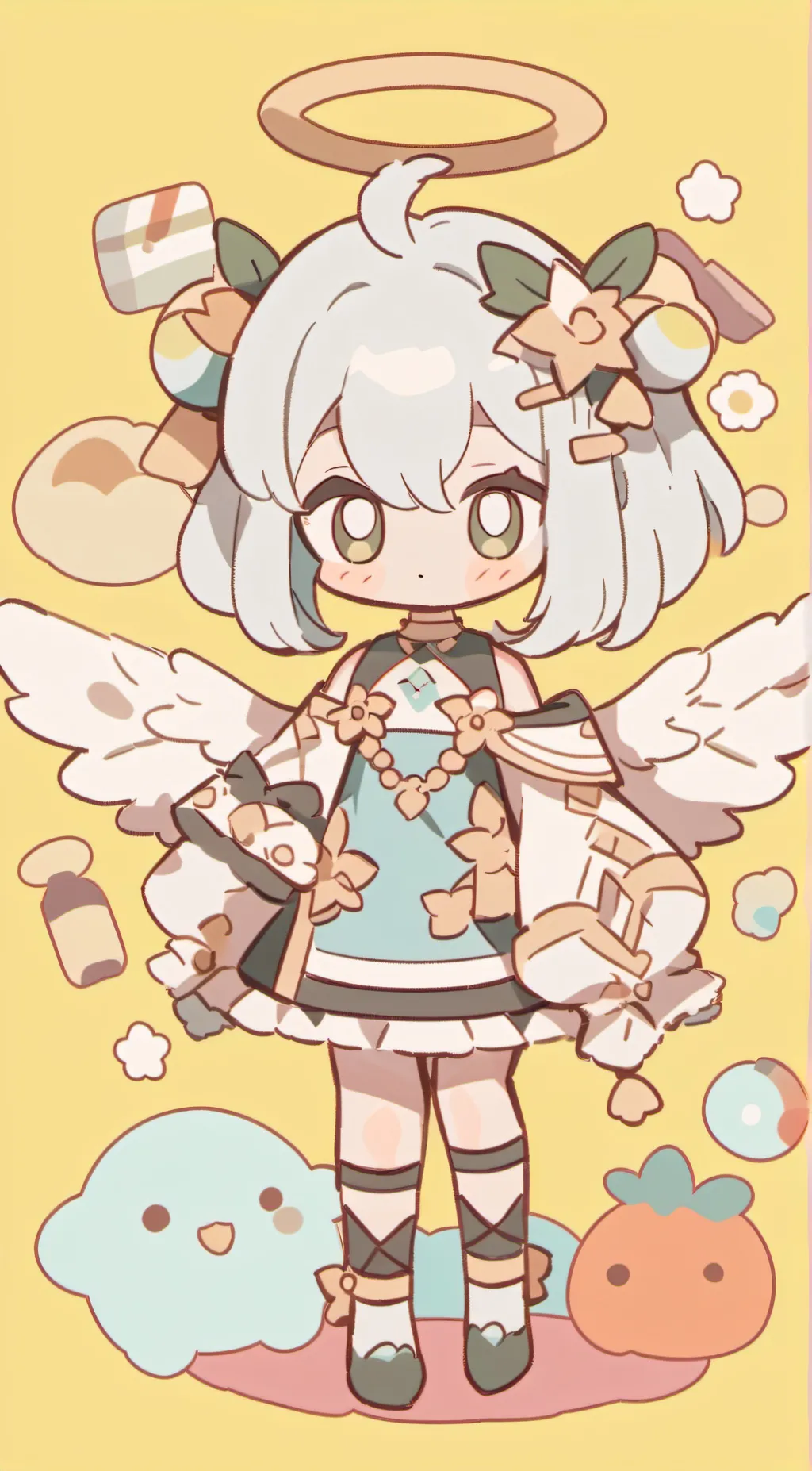 ai character: HH background
