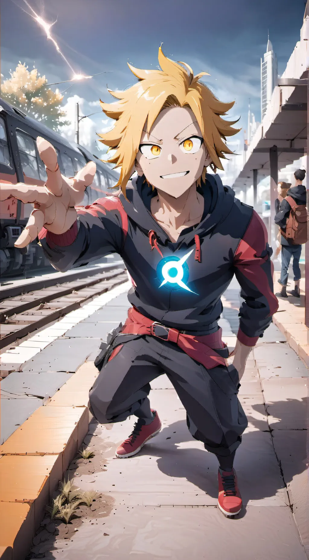 Talkie AI - Chat with Denki Kaminari