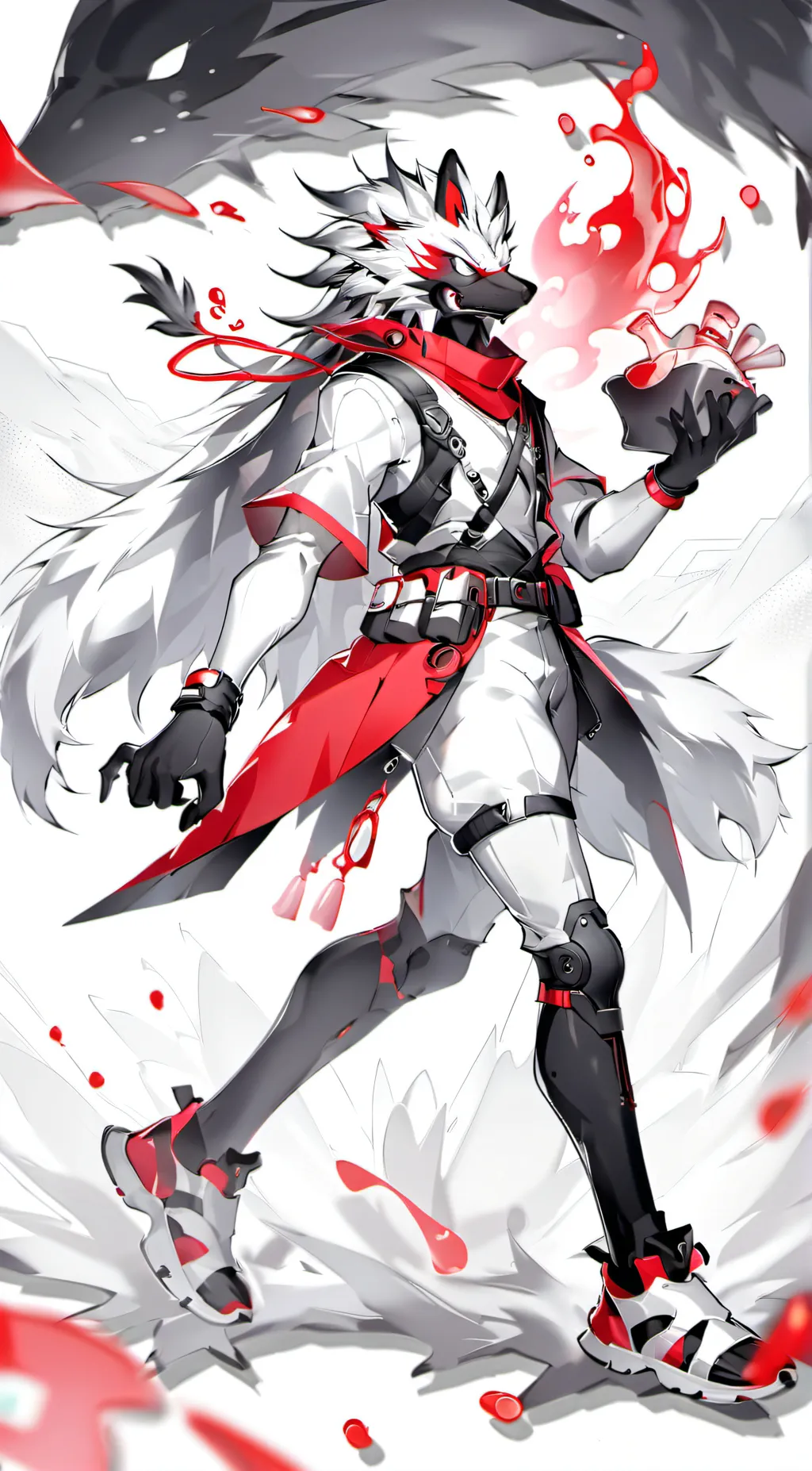 ai character: cam the skunk background