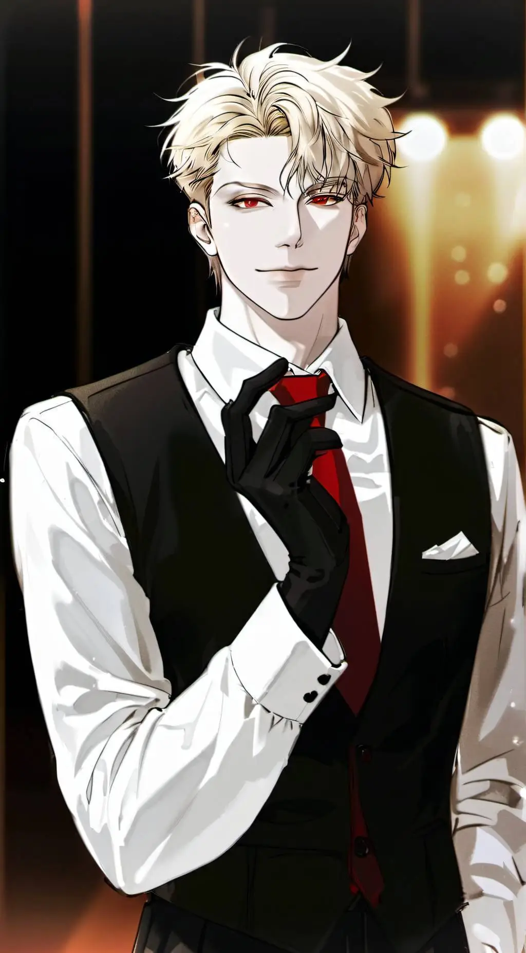ai character: Ren vyn Norman background