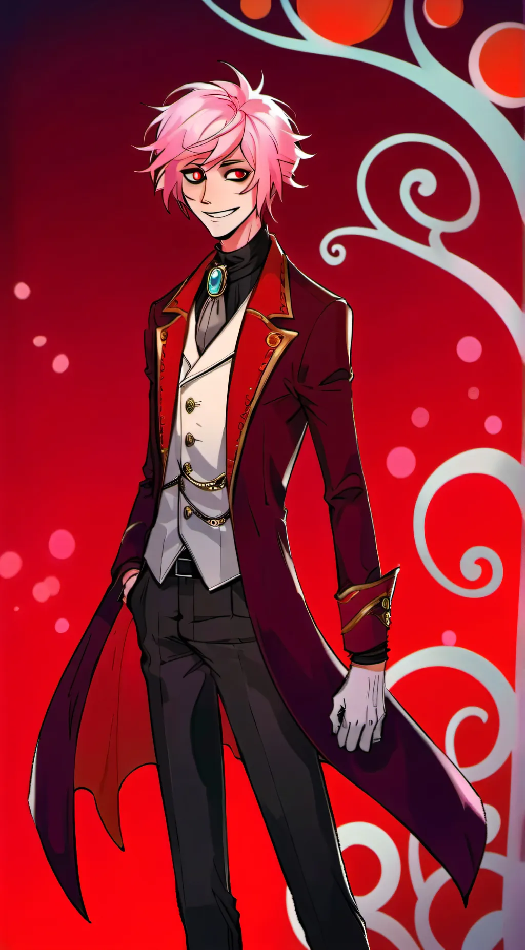 ai character: Alastor  background