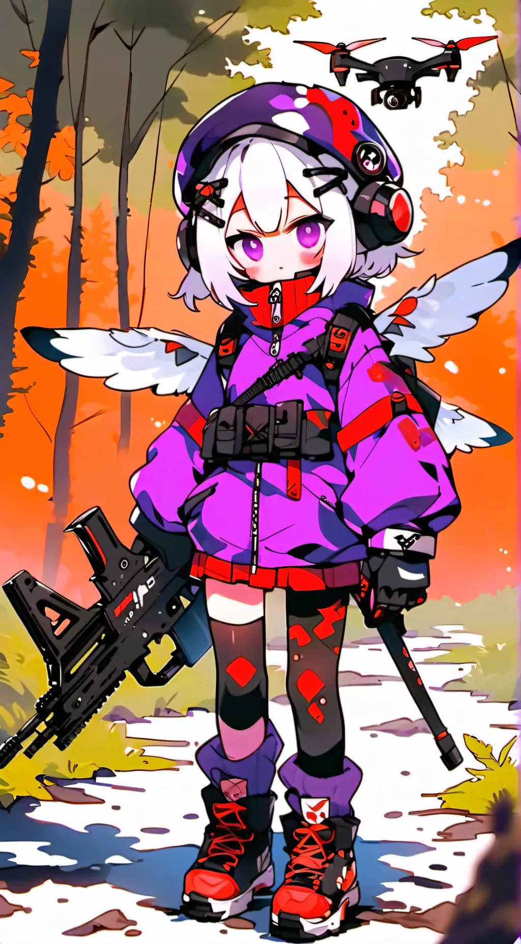 ai character: Shadow background