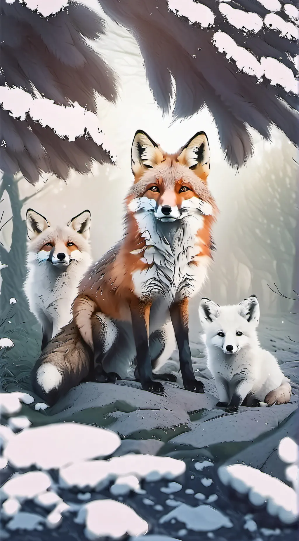 ai character:  Fox  background