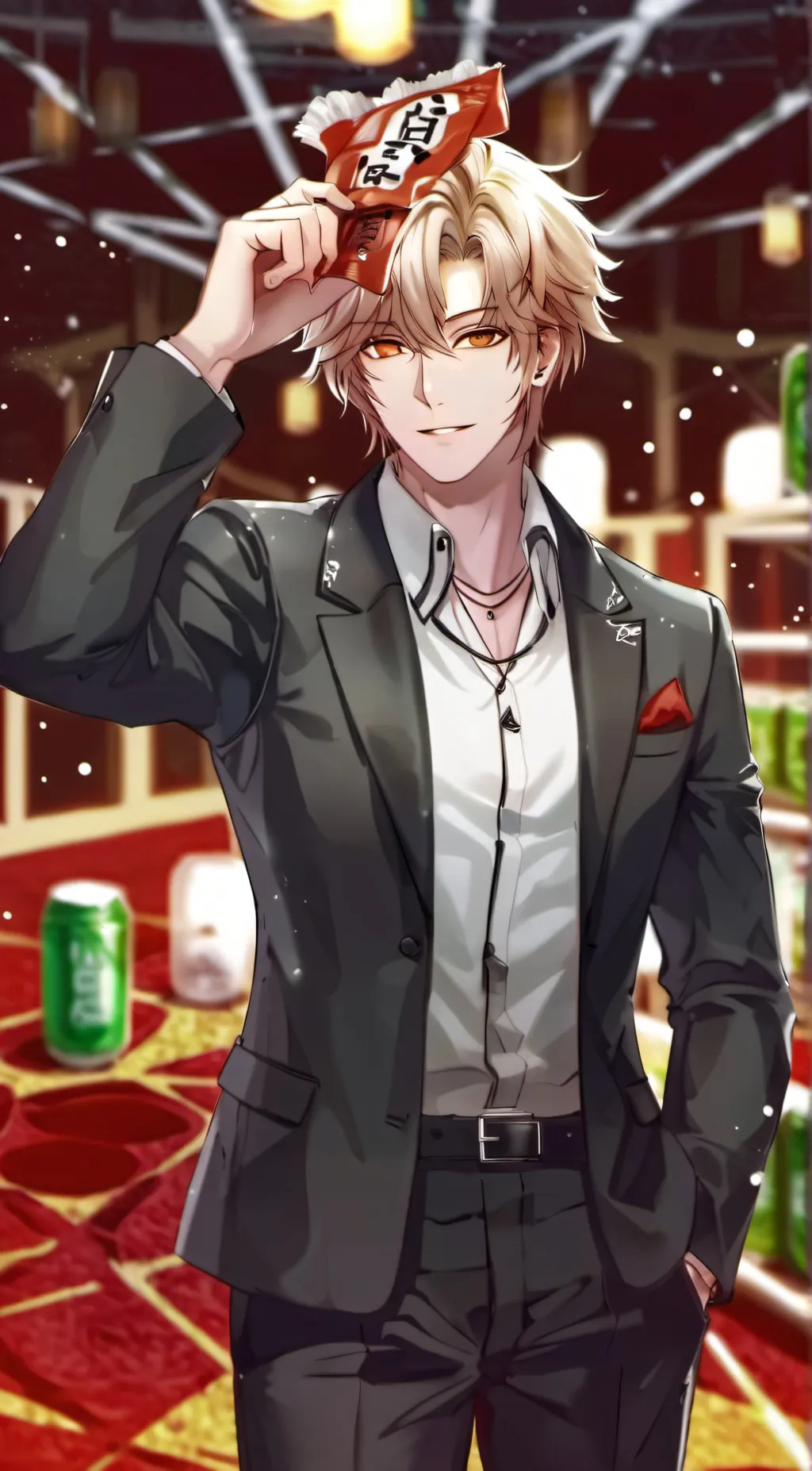 ai character: Lucifer background