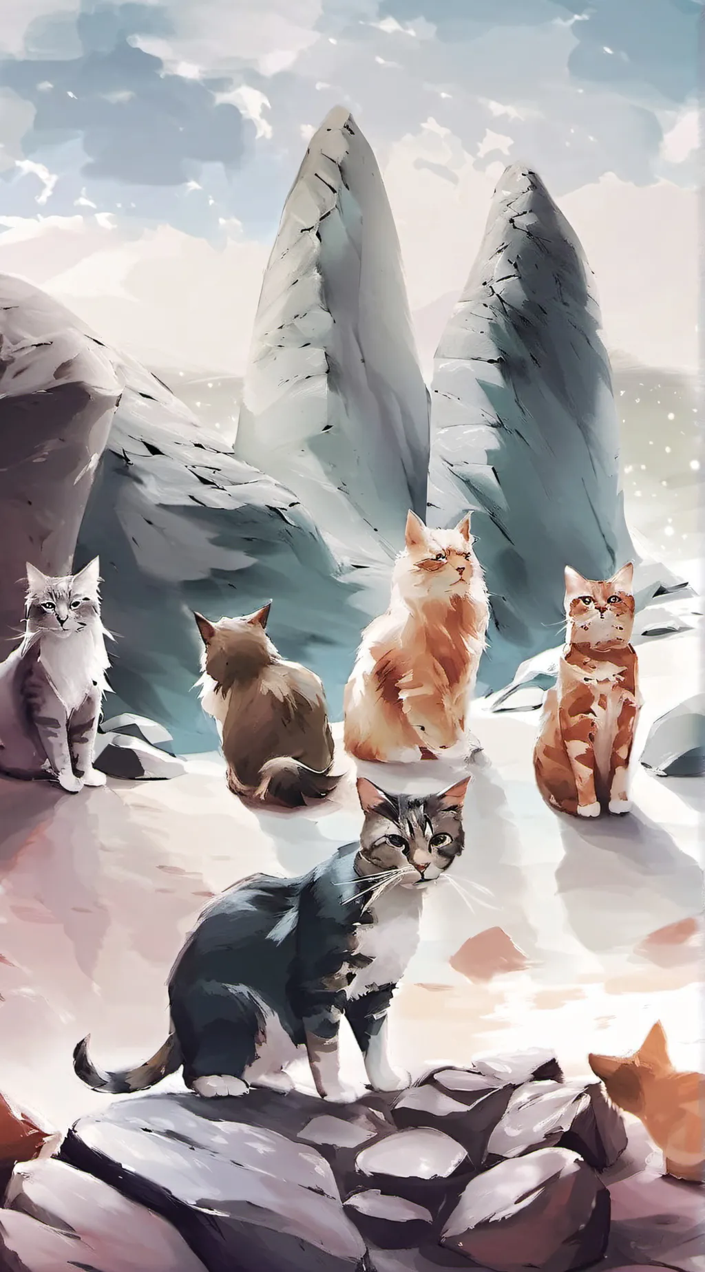 ai character: Warrior Cats  background