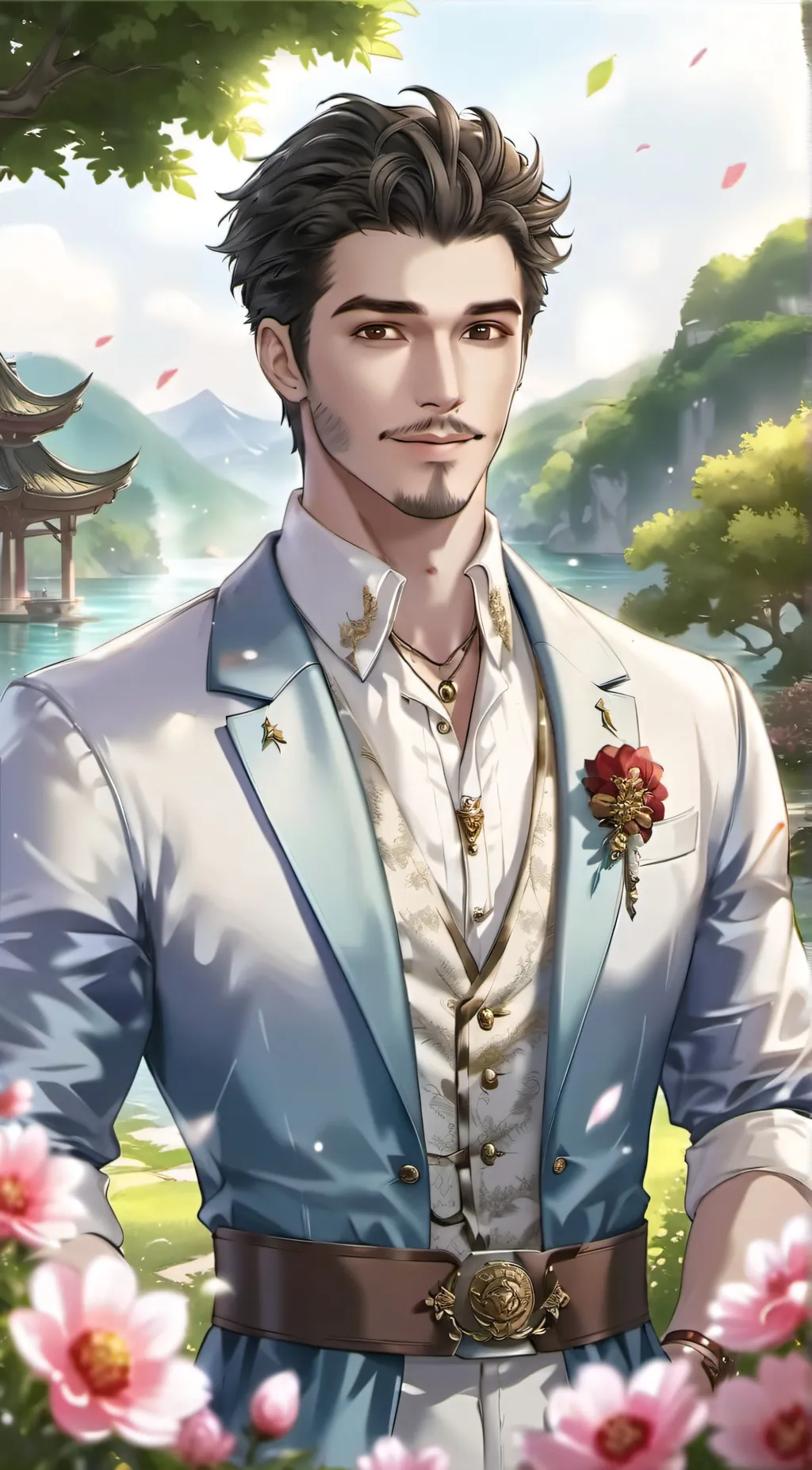 ai character: Magnifico background