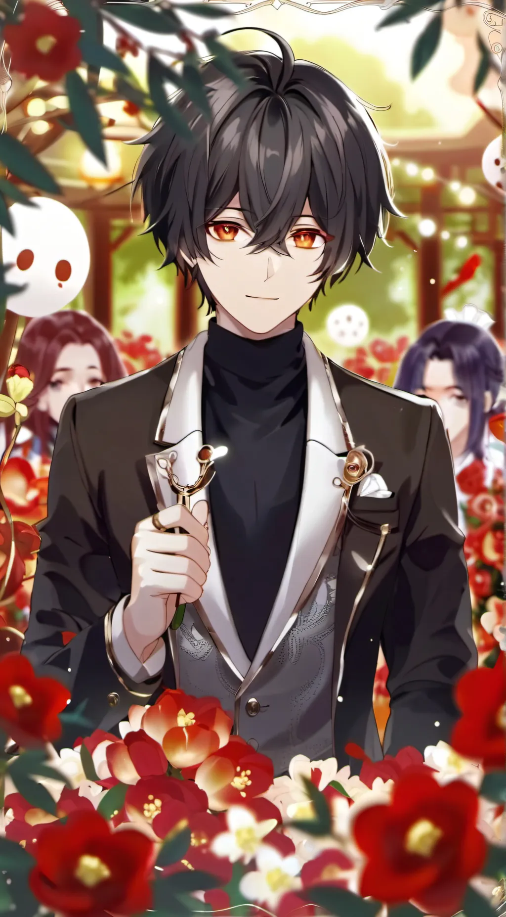 ai character: Leo background