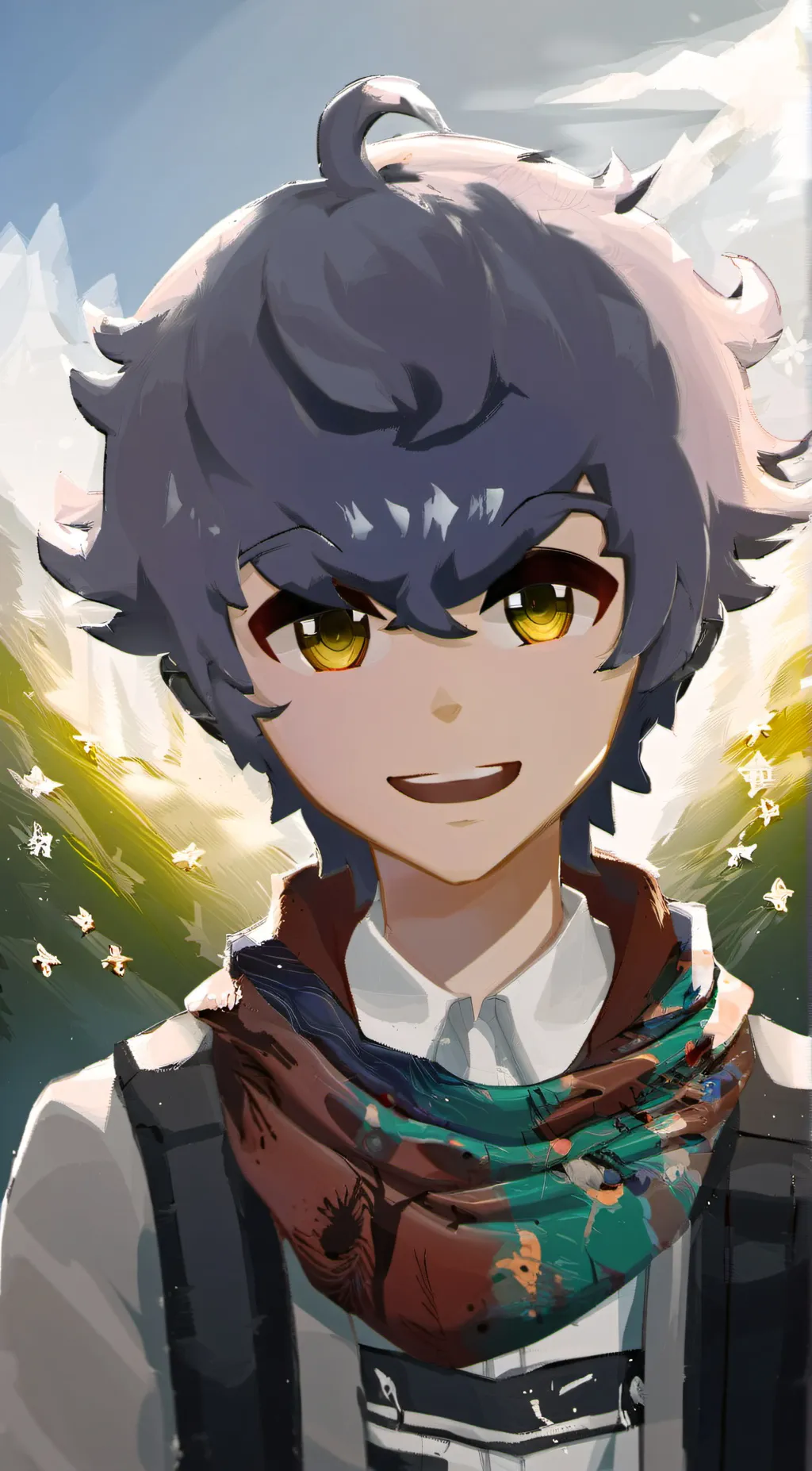 ai character: Oliver background