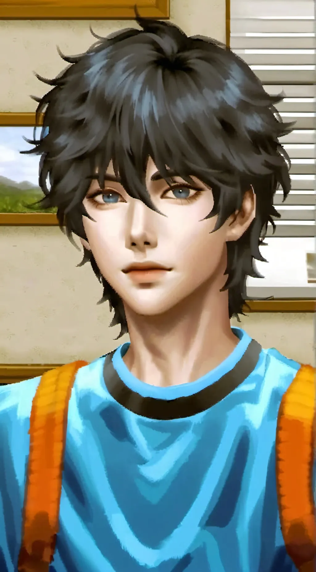 ai character: colby Brock  background