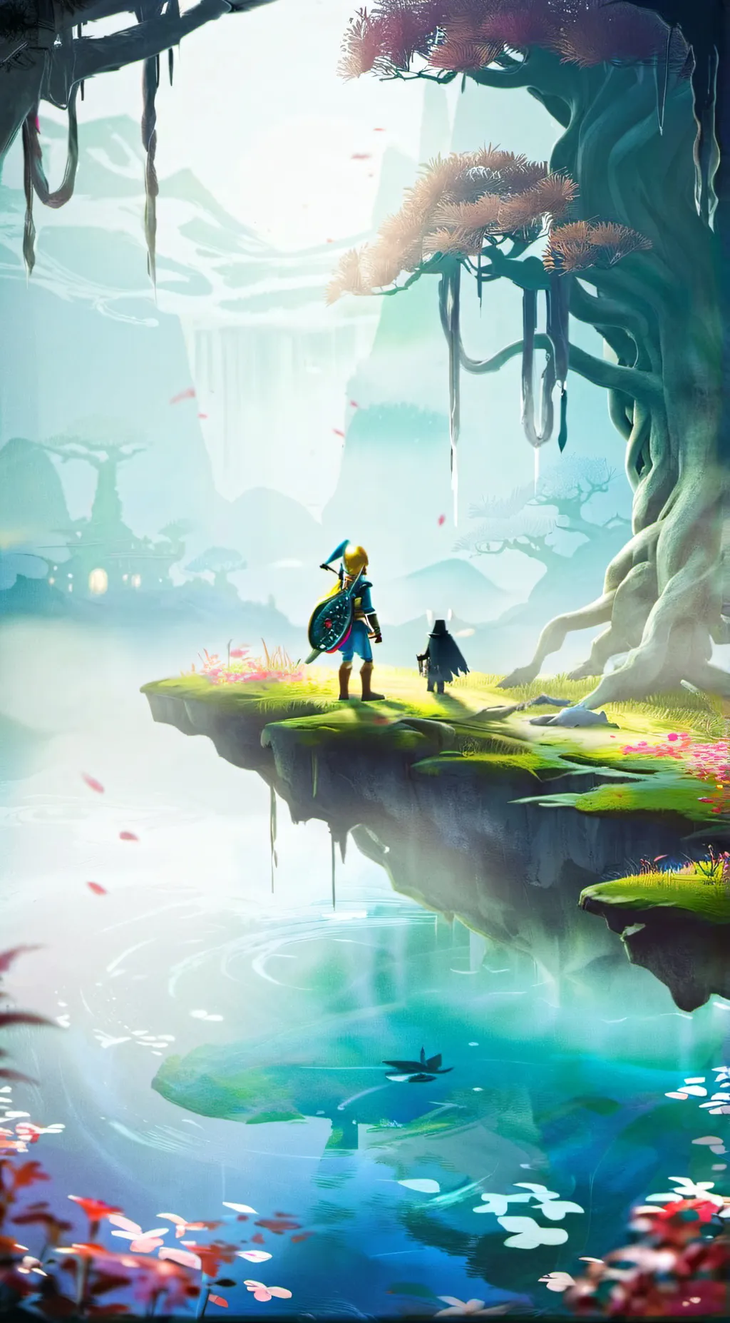 ai character: legend of Zelda background