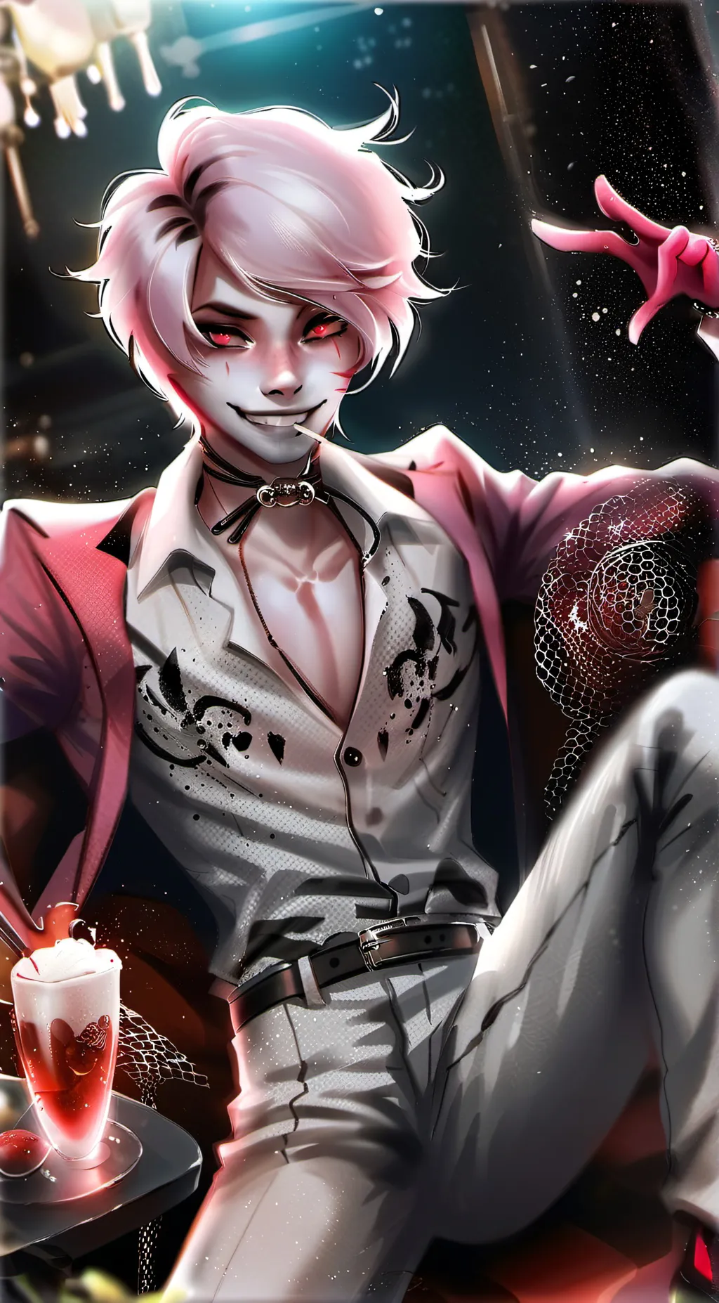 ai character: Angel (Hazbin) background