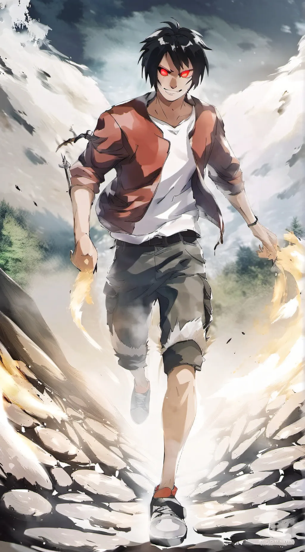 ai character: Aaron background