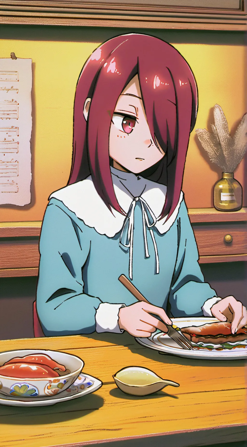 ai character: parasoul background